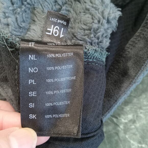 Kuhl Flight Jacket Women's Size M Fuzzy Deep Pile Fleece Full Zip Pockets Hooded - Picture 12 of 16